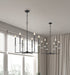 Z-Lite - 6100-6MB - Six Light Chandelier - Gaultier - Matte Black+Mordern Gold