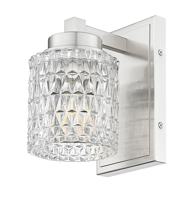 Z-Lite - 6101-1S-BN - One Light Wall Sconce - Jacqueline - Brushed Nickel