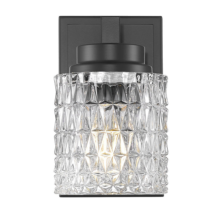 Z-Lite - 6101-1S-MB - One Light Wall Sconce - Jacqueline - Matte Black