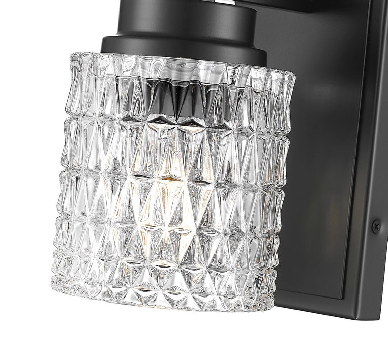 Z-Lite - 6101-1S-MB - One Light Wall Sconce - Jacqueline - Matte Black