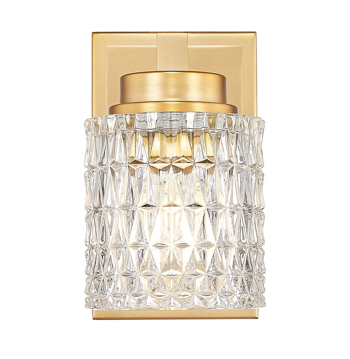 Z-Lite - 6101-1S-MGLD - One Light Wall Sconce - Jacqueline - Modern Gold