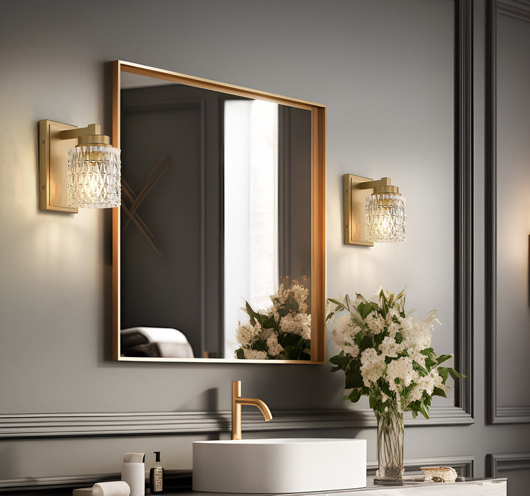 Z-Lite - 6101-1S-MGLD - One Light Wall Sconce - Jacqueline - Modern Gold