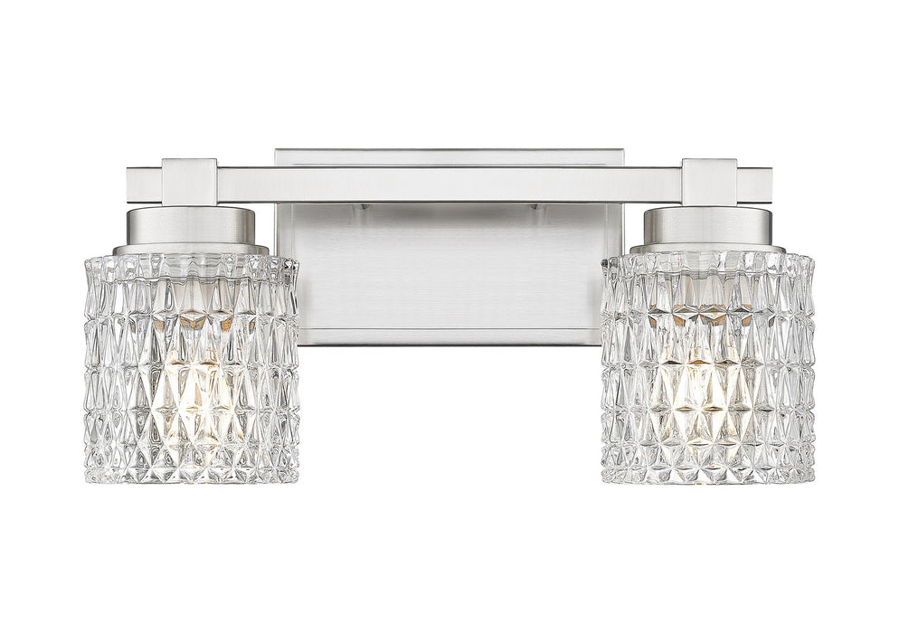 Z-Lite - 6101-2V-BN - Two Light Vanity - Jacqueline - Brushed Nickel