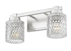 Z-Lite - 6101-2V-BN - Two Light Vanity - Jacqueline - Brushed Nickel