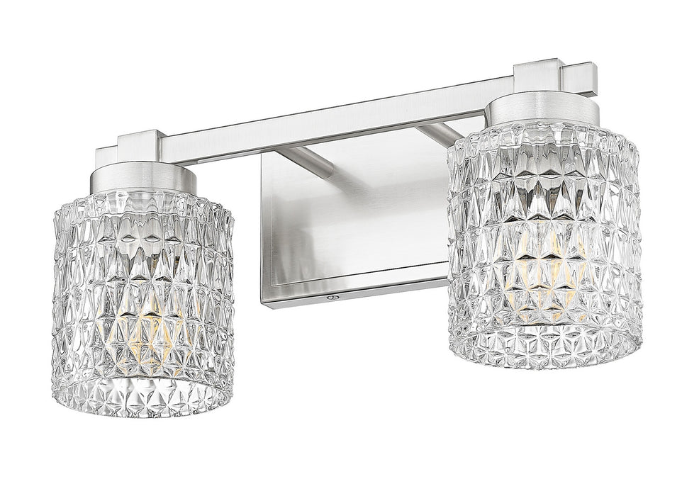 Z-Lite - 6101-2V-BN - Two Light Vanity - Jacqueline - Brushed Nickel
