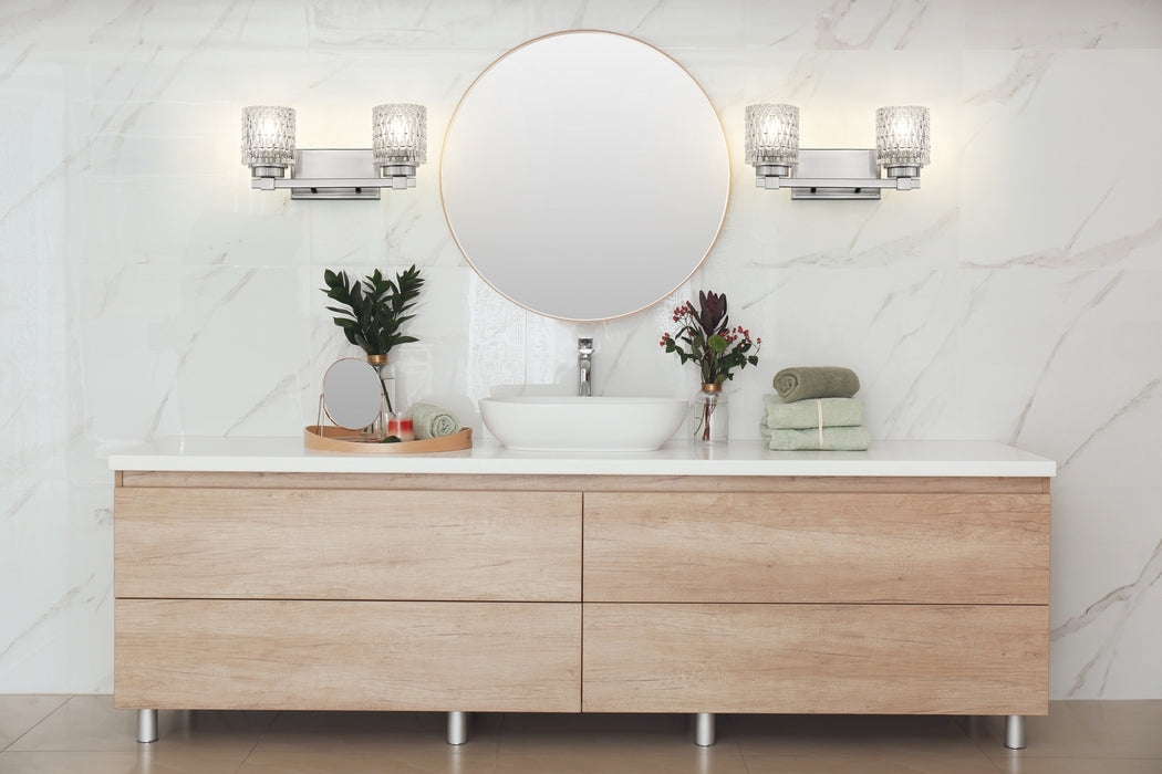 Z-Lite - 6101-2V-BN - Two Light Vanity - Jacqueline - Brushed Nickel