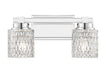 Z-Lite - 6101-2V-CH - Two Light Vanity - Jacqueline - Chrome