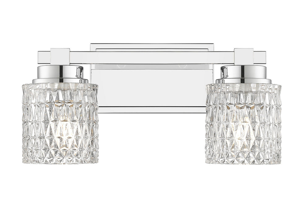 Z-Lite - 6101-2V-CH - Two Light Vanity - Jacqueline - Chrome
