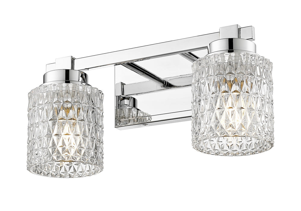 Z-Lite - 6101-2V-CH - Two Light Vanity - Jacqueline - Chrome