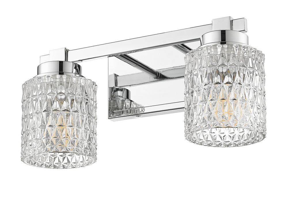 Z-Lite - 6101-2V-CH - Two Light Vanity - Jacqueline - Chrome