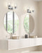 Z-Lite - 6101-2V-CH - Two Light Vanity - Jacqueline - Chrome