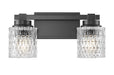 Z-Lite - 6101-2V-MB - Two Light Vanity - Jacqueline - Matte Black