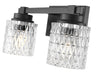 Z-Lite - 6101-2V-MB - Two Light Vanity - Jacqueline - Matte Black