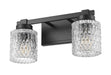 Z-Lite - 6101-2V-MB - Two Light Vanity - Jacqueline - Matte Black