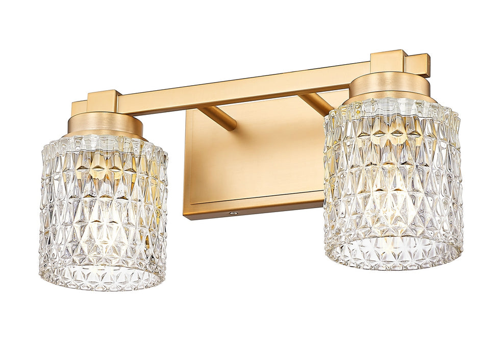 Z-Lite - 6101-2V-MGLD - Two Light Vanity - Jacqueline - Modern Gold