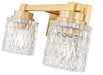Z-Lite - 6101-2V-MGLD - Two Light Vanity - Jacqueline - Modern Gold