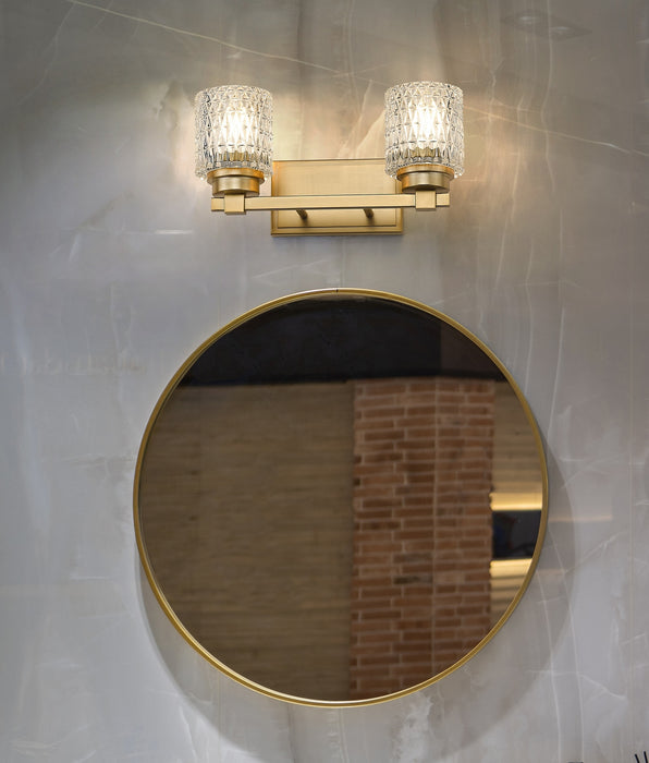 Z-Lite - 6101-2V-MGLD - Two Light Vanity - Jacqueline - Modern Gold
