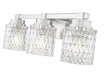 Z-Lite - 6101-3V-BN - Three Light Vanity - Jacqueline - Brushed Nickel