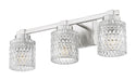 Z-Lite - 6101-3V-BN - Three Light Vanity - Jacqueline - Brushed Nickel