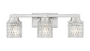 Z-Lite - 6101-3V-BN - Three Light Vanity - Jacqueline - Brushed Nickel