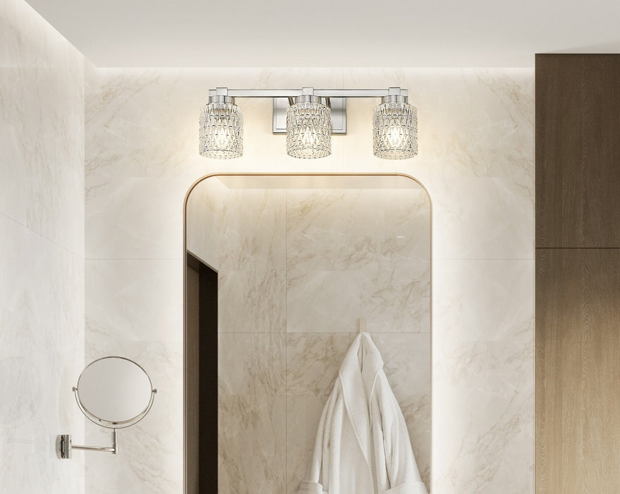 Z-Lite - 6101-3V-BN - Three Light Vanity - Jacqueline - Brushed Nickel