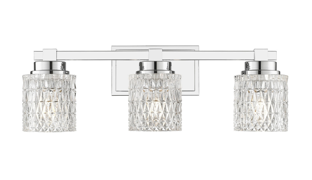 Z-Lite - 6101-3V-CH - Three Light Vanity - Jacqueline - Chrome