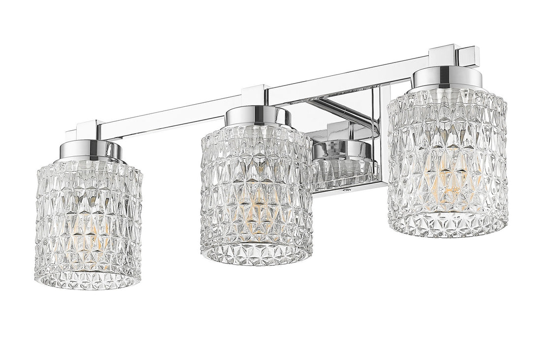 Z-Lite - 6101-3V-CH - Three Light Vanity - Jacqueline - Chrome