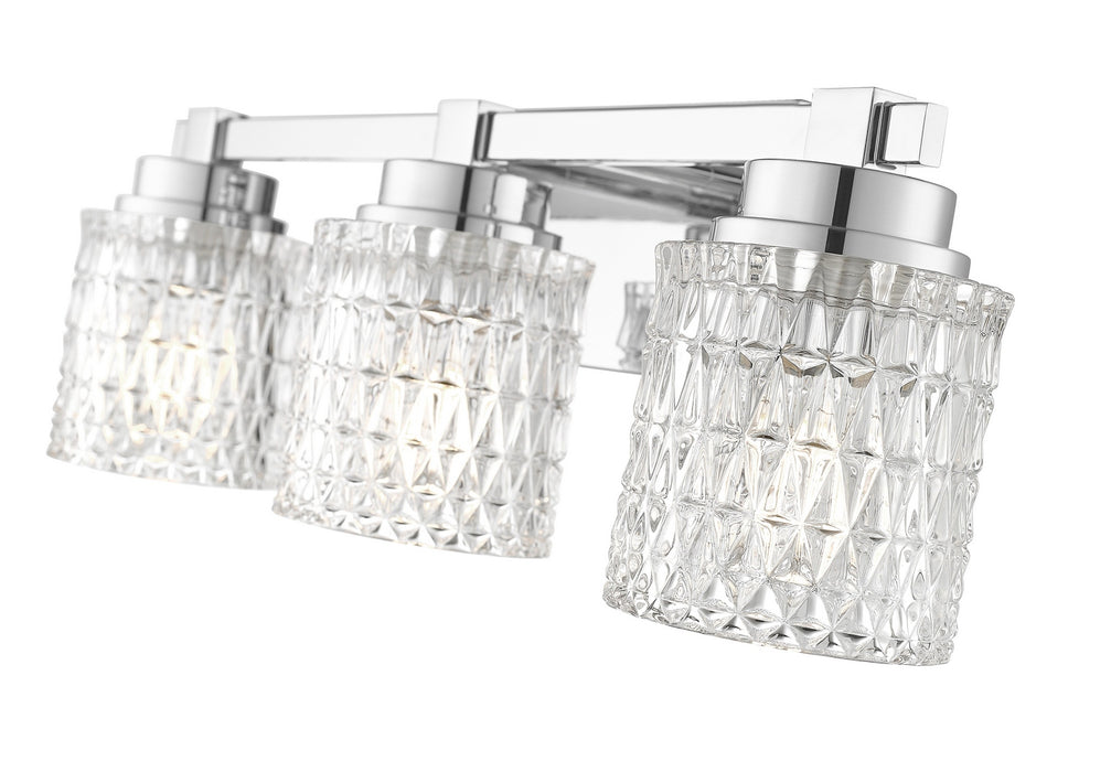 Z-Lite - 6101-3V-CH - Three Light Vanity - Jacqueline - Chrome