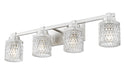 Z-Lite - 6101-4V-BN - Four Light Vanity - Jacqueline - Brushed Nickel