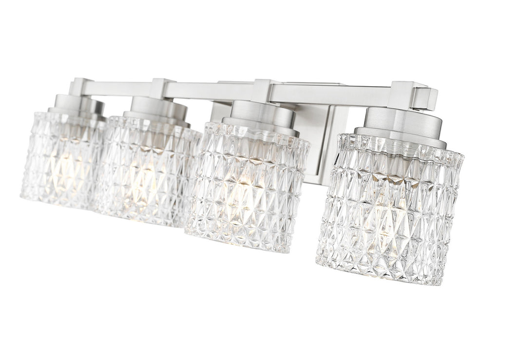 Z-Lite - 6101-4V-BN - Four Light Vanity - Jacqueline - Brushed Nickel