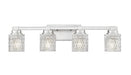 Z-Lite - 6101-4V-BN - Four Light Vanity - Jacqueline - Brushed Nickel