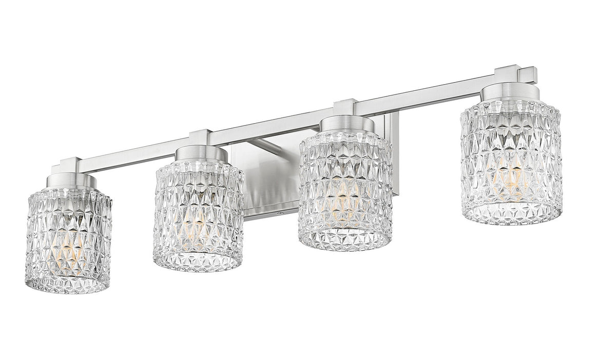Z-Lite - 6101-4V-BN - Four Light Vanity - Jacqueline - Brushed Nickel