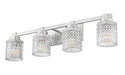 Z-Lite - 6101-4V-BN - Four Light Vanity - Jacqueline - Brushed Nickel