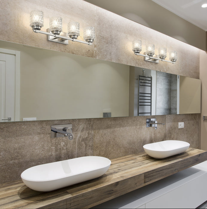 Z-Lite - 6101-4V-BN - Four Light Vanity - Jacqueline - Brushed Nickel