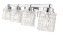 Z-Lite - 6101-4V-CH - Four Light Vanity - Jacqueline - Chrome