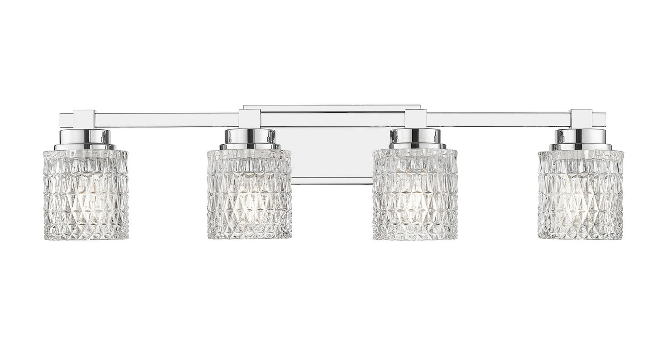 Z-Lite - 6101-4V-CH - Four Light Vanity - Jacqueline - Chrome