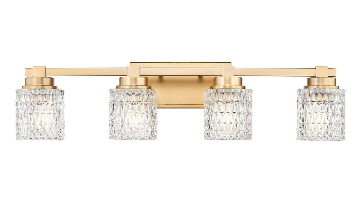 Z-Lite - 6101-4V-MGLD - Four Light Vanity - Jacqueline - Modern Gold