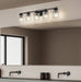 Z-Lite - 6101-5V-MB - Five Light Vanity - Jacqueline - Matte Black