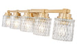 Z-Lite - 6101-5V-MGLD - Five Light Vanity - Jacqueline - Modern Gold