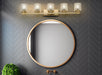 Z-Lite - 6101-5V-MGLD - Five Light Vanity - Jacqueline - Modern Gold