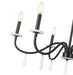 Z-Lite - 6103-32MB - Six Light Chandelier - Toussant - Matte Black