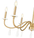 Z-Lite - 6103-32MGLD - Six Light Chandelier - Toussant - Mordern Gold