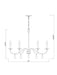 Z-Lite - 6103-32MGLD - Six Light Chandelier - Toussant - Mordern Gold