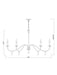 Z-Lite - 6103-45BN - Six Light Chandelier - Toussant - Brushed Nickel