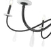 Z-Lite - 6103-45MB - Six Light Chandelier - Toussant - Matte Black