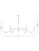Z-Lite - 6103-63MB - Six Light Chandelier - Toussant - Matte Black