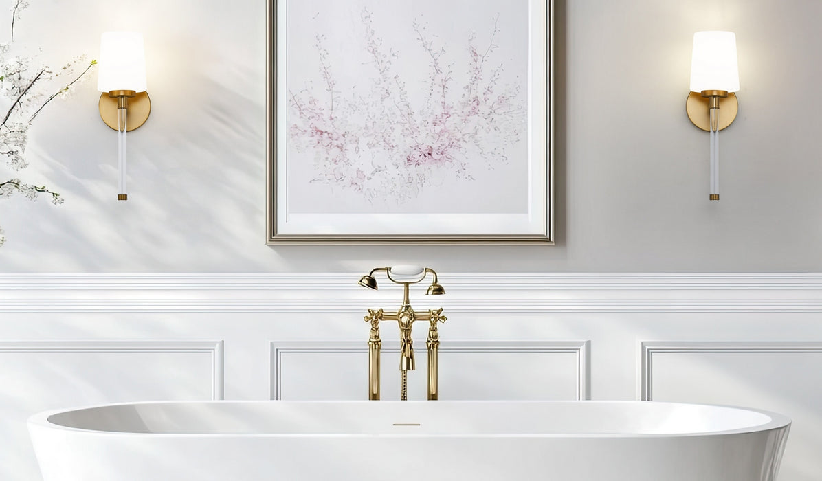 Z-Lite - 7700-1S-MGLD - One Light Wall Sconce - Henri - Modern Gold