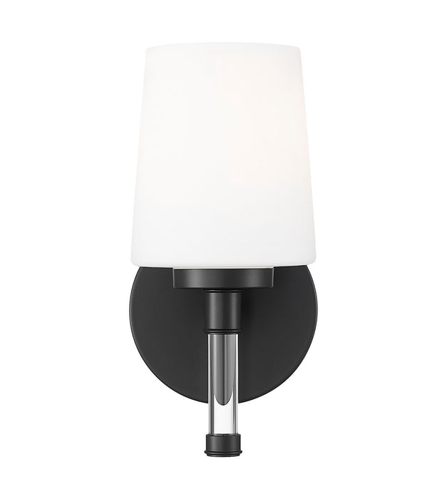 Z-Lite - 7700-1V-MB - One Light Vanity - Henri - Matte Black