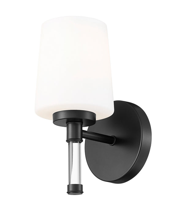 Z-Lite - 7700-1V-MB - One Light Vanity - Henri - Matte Black