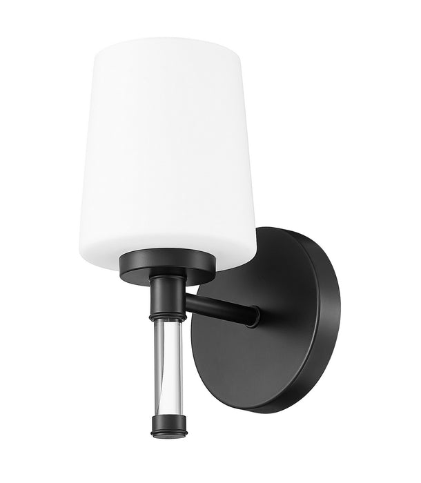Z-Lite - 7700-1V-MB - One Light Vanity - Henri - Matte Black